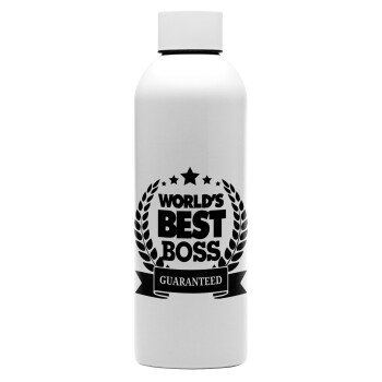 World's best boss stars, Μεταλλικό παγούρι νερού, 304 Stainless Steel 800ml
