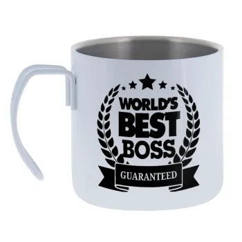 World's best boss stars — Κούπα Ανοξείδωτη διπλού τοιχώματος 400ml