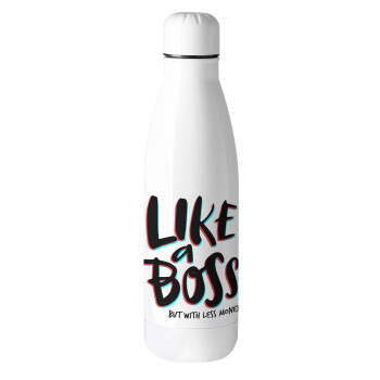 Like a boss, but with less money!!!, Metal mug thermos (Stainless steel), 500ml
