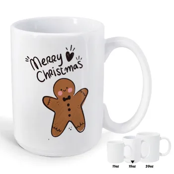 mr gingerbread, Κούπα Mega, κεραμική, 450ml