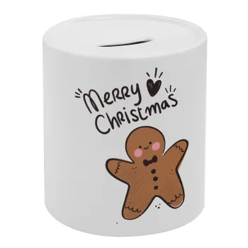 mr gingerbread, Κουμπαράς πορσελάνης με τάπα