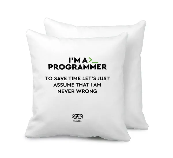 I’m a programmer Save time — 1