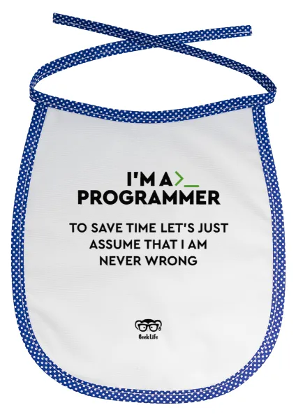 I’m a programmer Save time — 1