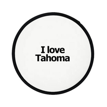I love Tahoma, Βεντάλια υφασμάτινη αναδιπλούμενη με θήκη (20cm)
