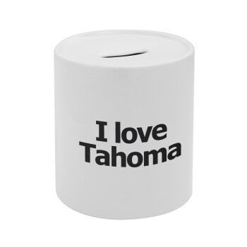 I love Tahoma, Κουμπαράς πορσελάνης με τάπα