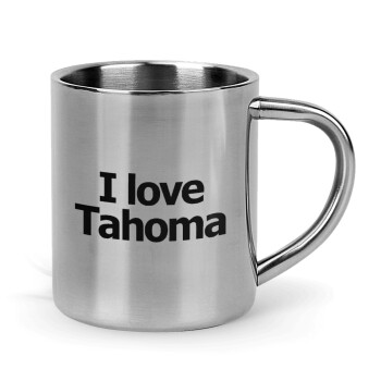 I love Tahoma, Mug Stainless steel double wall 300ml