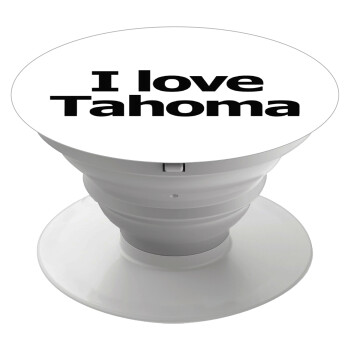 I love Tahoma, Phone Holders Stand  White Hand-held Mobile Phone Holder