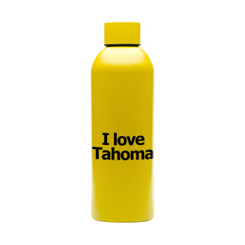 I love Tahoma, Μεταλλικό παγούρι νερού, 304 Stainless Steel 800ml
