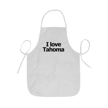 I love Tahoma, Ποδιά Σεφ ολόσωμη κοντή  Παιδική (44x62cm)