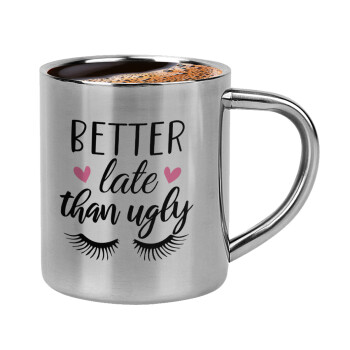 Better Late than ugly hearts, Κουπάκι μεταλλικό διπλού τοιχώματος για espresso (220ml)