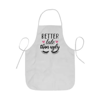 Better Late than ugly hearts, Ποδιά Σεφ ολόσωμη κοντή  Παιδική (44x62cm)