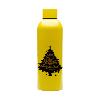 Tree, i wish you a merry christmas and a Happy New Year!!! xoxoxo, Μεταλλικό παγούρι νερού, 304 Stainless Steel 800ml