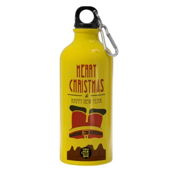 Merry christmas chimney, Water bottle 600ml
