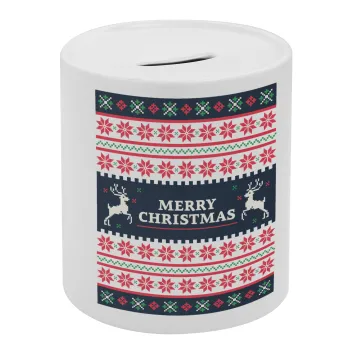 Merry Christmas Vintage, Κουμπαράς πορσελάνης με τάπα