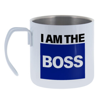 I am the Boss, Mug Stainless steel double wall 400ml