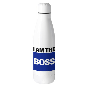 I am the Boss, Μεταλλικό παγούρι θερμός (Stainless steel), 500ml