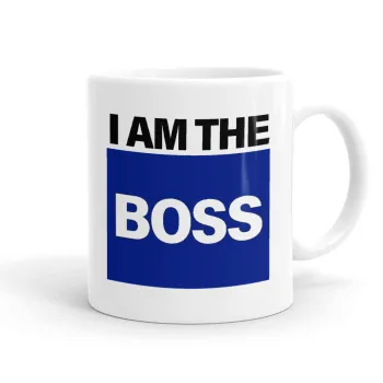 I am the Boss, Ceramic coffee mug, 330ml