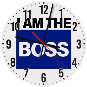 I am the Boss, Ρολόι τοίχου ξύλινο (30cm)