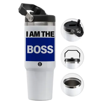I am the Boss, Θερμός Ανοξείδωτο 30oz με χερούλι