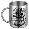 BIG Mug Stainless steel double wall (450ml)