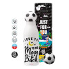 Soccer Metal mug thermos, double wall, 550ml