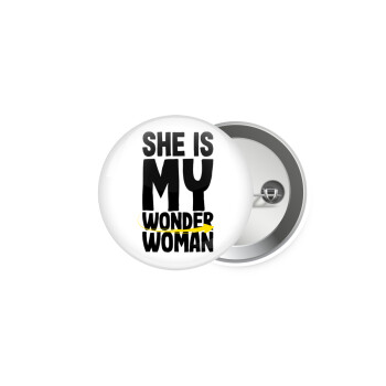 She is my wonder woman, Κονκάρδα παραμάνα 5cm