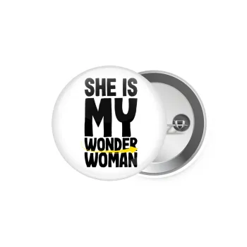 She is my wonder woman, Κονκάρδα παραμάνα 5.9cm
