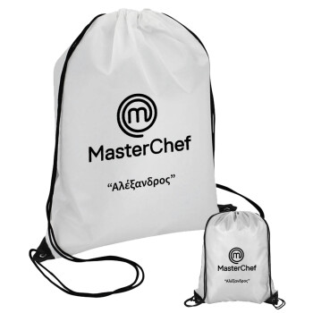 Master Chef, Τσάντα πουγκί με μαύρα κορδόνια (1 τεμάχιο)
