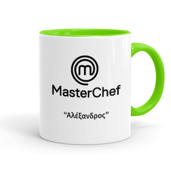 Master Chef, Mug colored light green, ceramic, 330ml