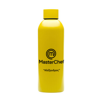 Master Chef, Μεταλλικό παγούρι νερού, 304 Stainless Steel 800ml