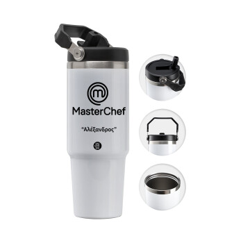 Master Chef, Θερμός Ανοξείδωτο 30oz με χερούλι