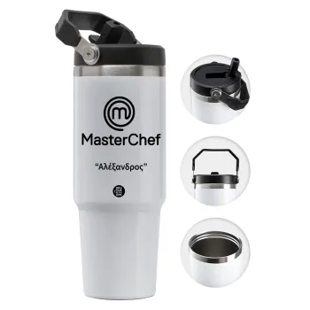 Master Chef, Θερμός Ανοξείδωτο 30oz με χερούλι