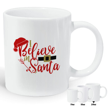 I believe in Santa, Κούπα Giga, κεραμική, 590ml