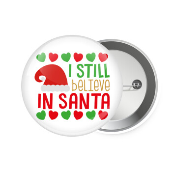 Ι still believe in Santa hearts, Κονκάρδα παραμάνα 7.5cm