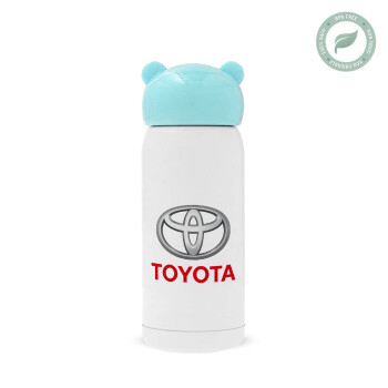 Toyota, Γαλάζιο ανοξείδωτο παγούρι θερμό (Stainless steel), 320ml