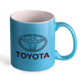 Toyota, Κούπα Σιέλ Glitter που γυαλίζει, κεραμική, 330ml
