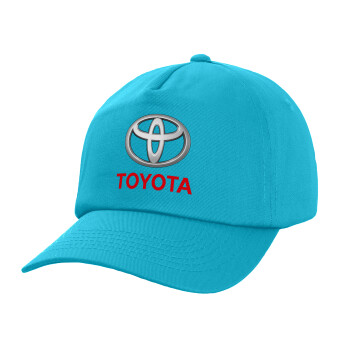 Toyota, Καπέλο Baseball, 100% Βαμβακερό, Low profile, Γαλάζιο