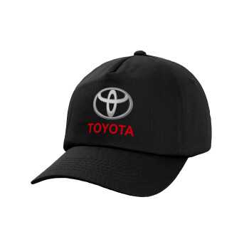 Toyota, Καπέλο Baseball, 100% Βαμβακερό, Low profile, Μαύρο
