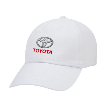 Toyota, Καπέλο Baseball Λευκό (5-φύλλο, unisex)