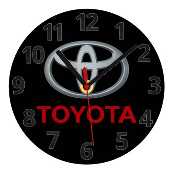 Toyota, Ρολόι τοίχου γυάλινο (20cm)