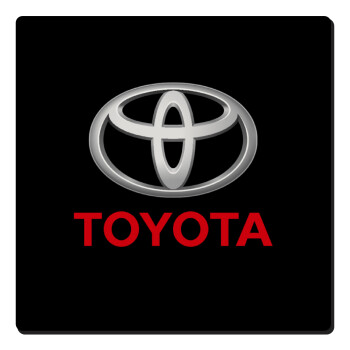 Toyota, Τετράγωνο μαγνητάκι ξύλινο 6x6cm