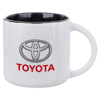 Toyota, Κούπα κεραμική 400ml Λευκή/Μαύρη
