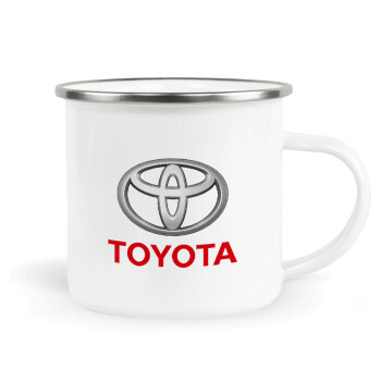 Toyota, Κούπα Μεταλλική εμαγιέ λευκη 360ml