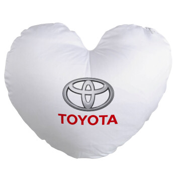 Toyota, Μαξιλάρι καναπέ καρδιά 40x40cm περιέχεται το  γέμισμα