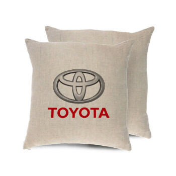 Toyota, Μαξιλάρι καναπέ ΛΙΝΟ 40x40cm περιέχεται το  γέμισμα