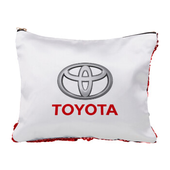 Toyota, Τσαντάκι νεσεσέρ με πούλιες (Sequin) Κόκκινο