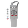 GREY color, 890ml (30oz) stainless Steel Tumbler with Handle