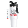Mega Stainless steel Tumbler with lid, double wall 1,2L