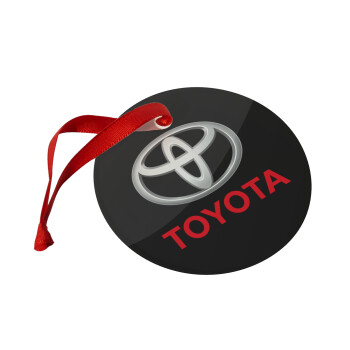 Toyota, Χριστουγεννιάτικο στολίδι γυάλινο 9cm