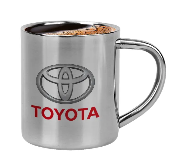 Toyota — Double-wall metal cup for espresso (220ml)